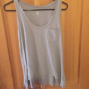 Velvet High low tank